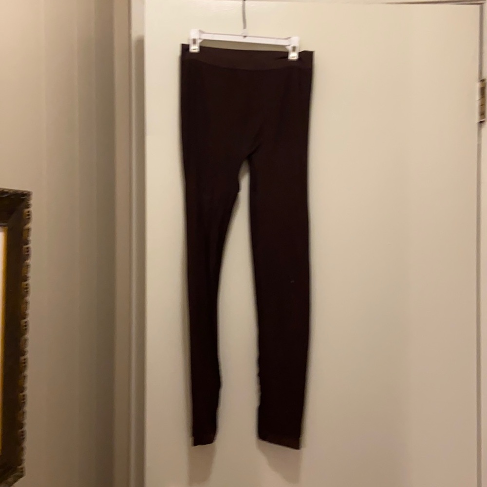 Brown leggings